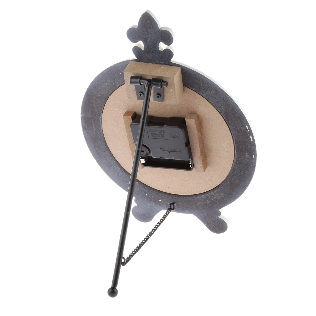 Винтажные европейские деревянные часы коллекция домашнего декора простые для