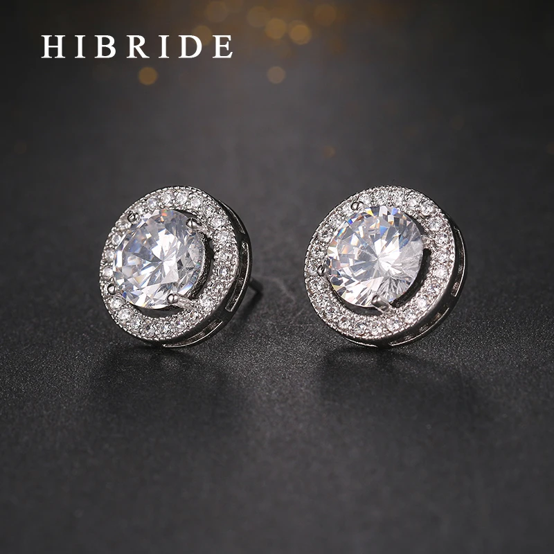 Романтические ювелирные изделия 2017 серьги-гвоздики для свадьбы элегантные