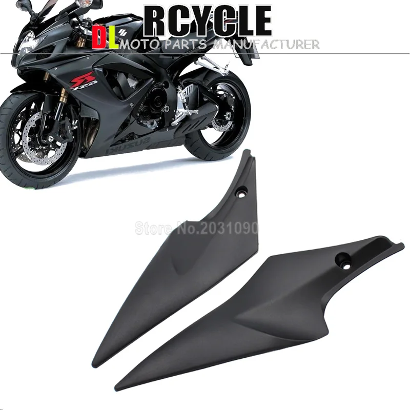 Боковые Крышки для резервуара из волокна обтекатель панелей Suzuki GSXR 600 750 2006 2007 K6 GSX