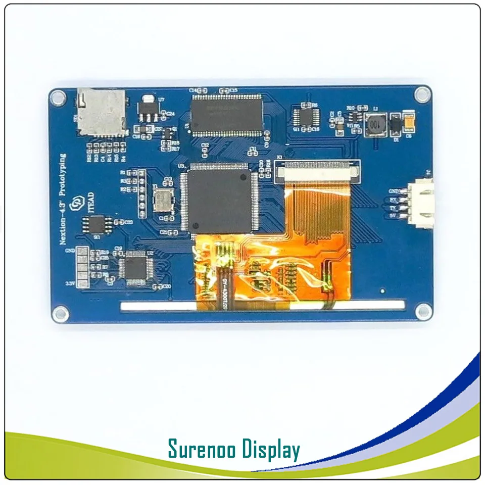 4," NX4827T043 Nextion Basic HMI Smart USART UART серийный резистивный сенсорный TFT ЖК-модуль панель дисплея для Arduino RaspBerry Pi