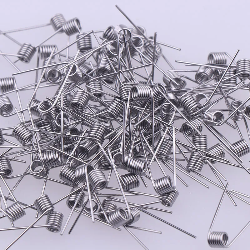 Xfkm (MS) 100/200 шт электронная Сигарета RDA распылитель фитиль провод катушки готовые A1