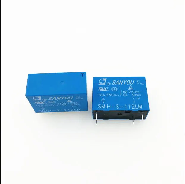 HOT NEW 12V relay SMIH-S-112LM SMIHS112LM 12VDC DC12V 16A 250VAC 4PIN | Обустройство дома