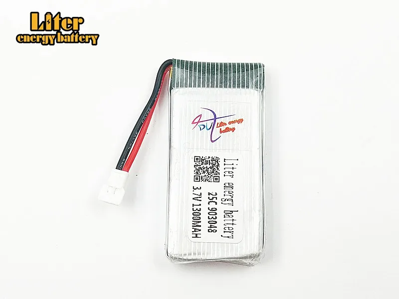 Новая версия 5 шт. 3 7 в 1300 мАч 903048 LiPo аккумулятор для X5SW X5SC X5 X5C Аккумулятор