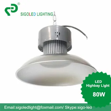 Бесплатная shipping-80W LED High Bay подвесной Тип завод склад свет Indust0rial заменить Halgon