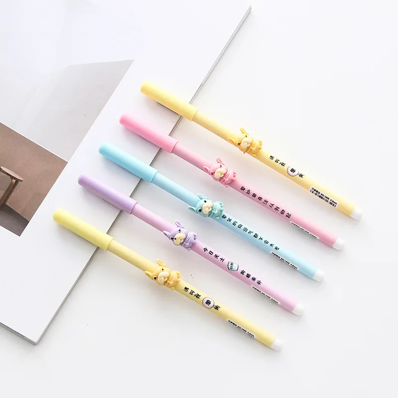 0 5 мм мультипликационная гелевая ручка для подписи креативные новые