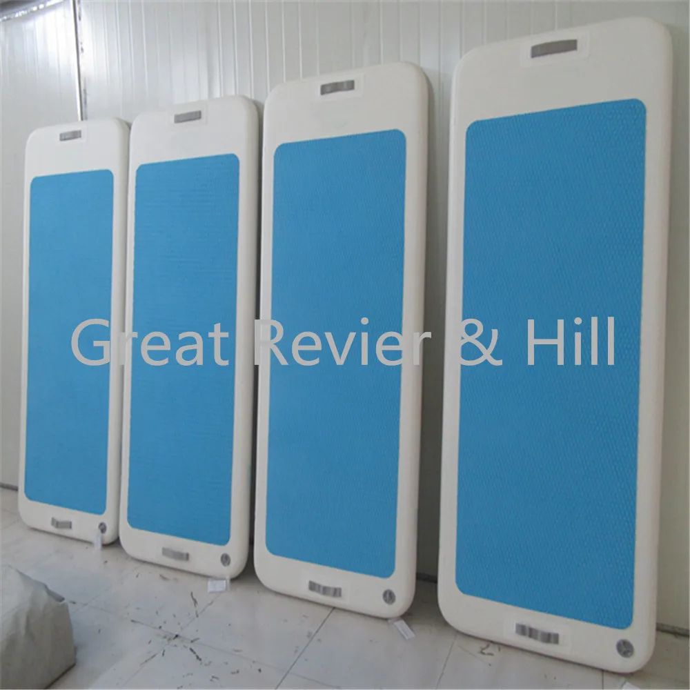 Надувная доска для йоги плавающий коврик воды 2 м х 0 8 10 см | Спорт и развлечения