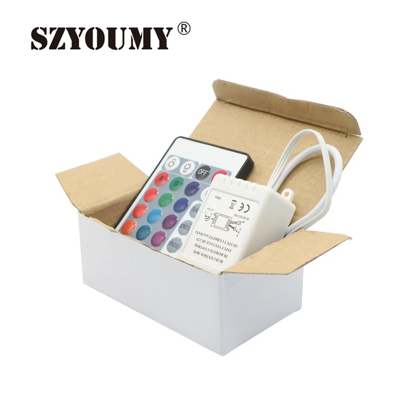 Пульт дистанционного управления SZYOUMY RGB 24 клавиши ИК + пульт подходит для