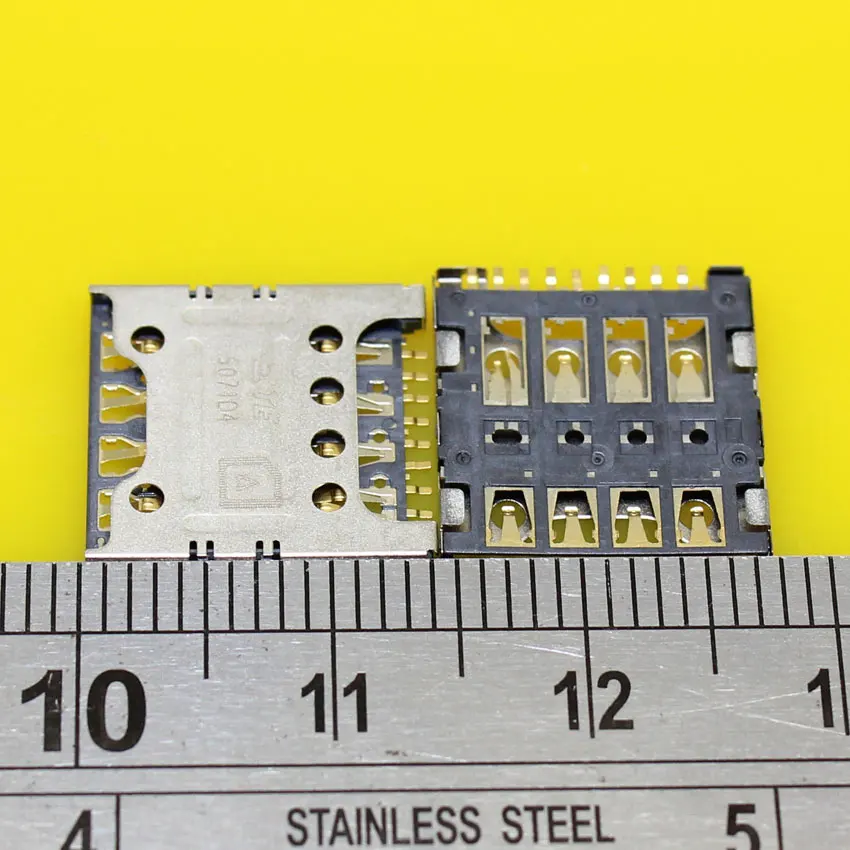 Новинка разъем для чтения Sim карт cltgxdd Samsung Galaxy Style Duos i8262 замена|sim card holder connectors|tray