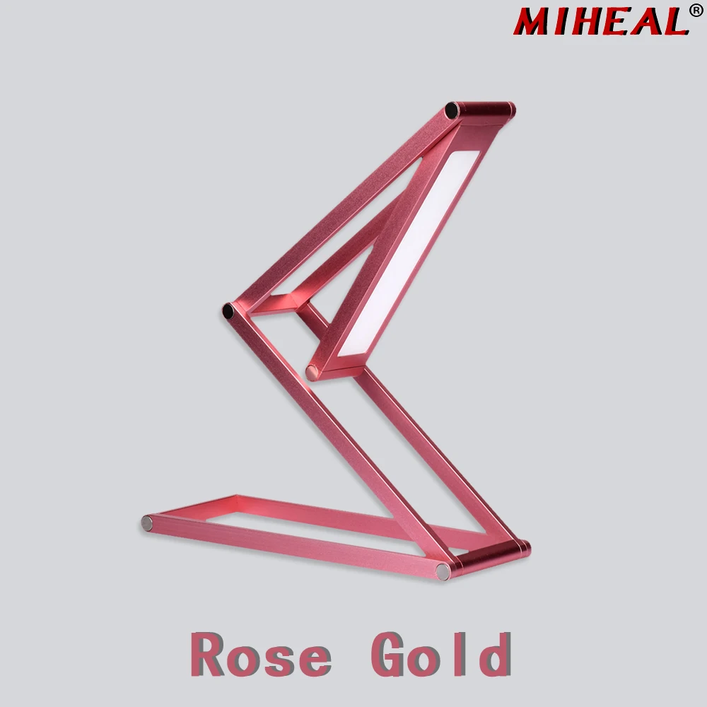 4 Fold Arm Dimmable Table Lamp 360 Degree Rotation Adjustable USB Rechargeable LED Light for Reading Working Camping Lighting | Лампы и