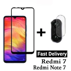 1-2 шт. закаленное стекло для камеры Xiaomi Redmi Note 7 Защита для экрана Защитная пленка на красный mi 7 Redmy Note 7 Note7 стекло для объектива