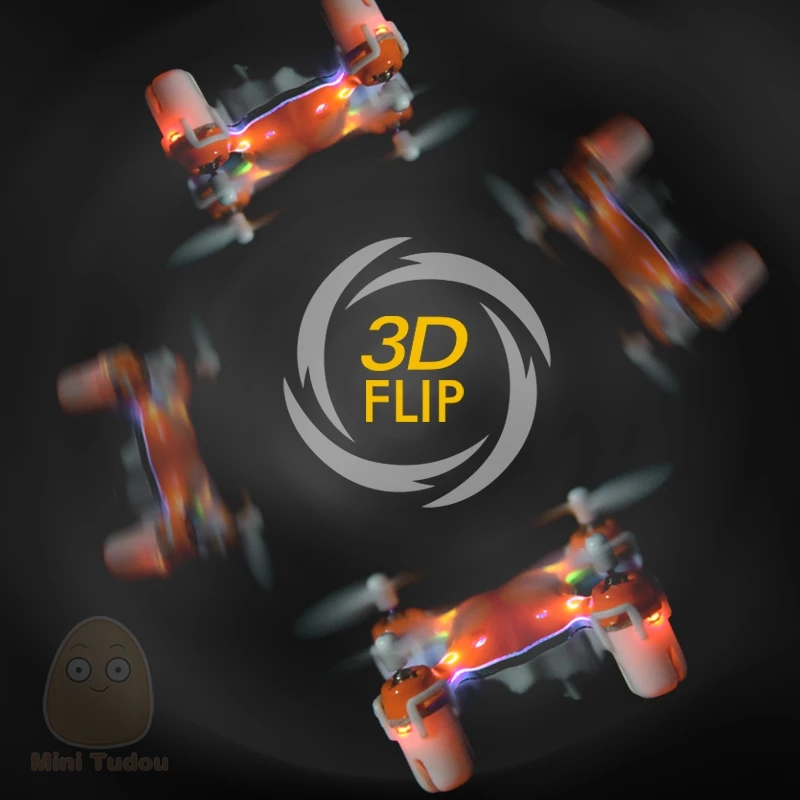 MiniTudou M910 карман Drone 2 4G 4CH мини маленький квадроцикл 3D флип Nano Размеры с