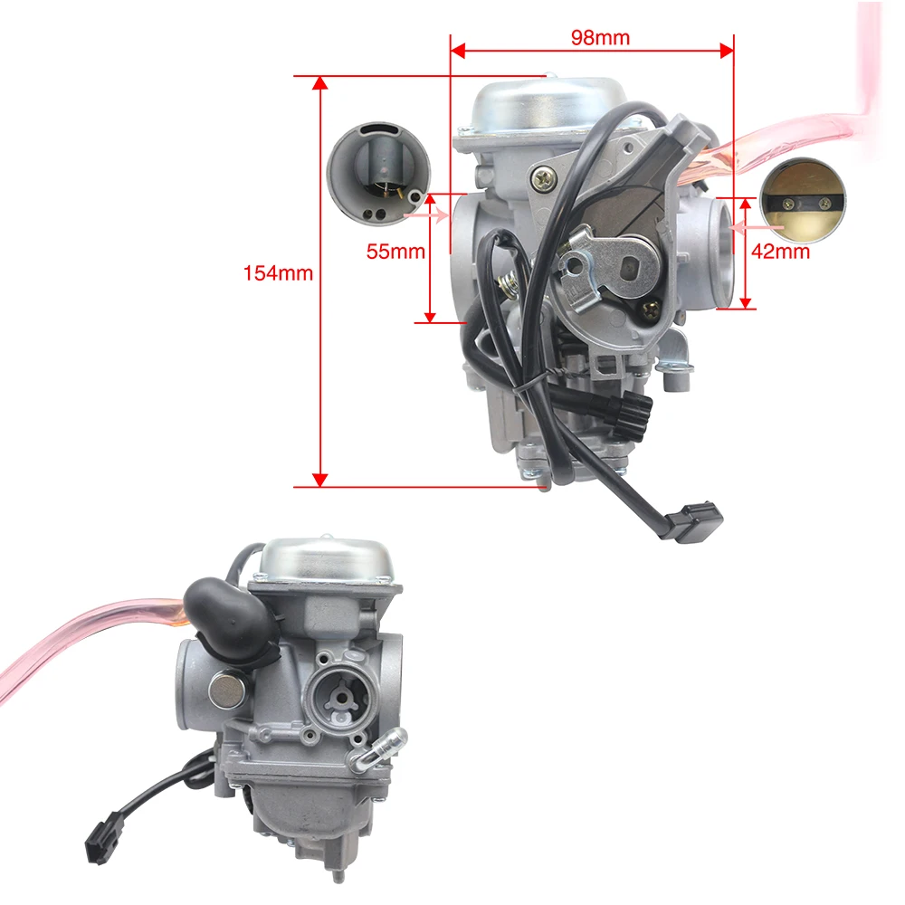 ZSDTRP 35 мм Новый OEM завод Arctic Cat 2001 2002 500 четырёхкамерный карбюратор для квадроциклов