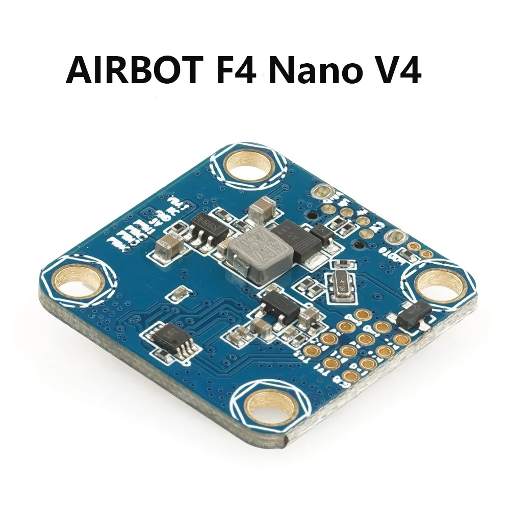 AIRBOT F4 Nano V4 плата полетного контроллера ICM20608 гироскоп для RC FPV Гонки кросс Дрон