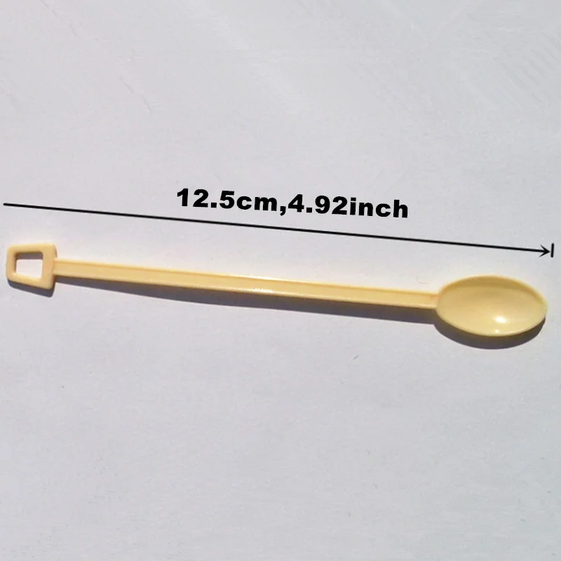Одноразовая кофейная ложка мешалка Goldbaking пластиковая мини для перемешивания чая
