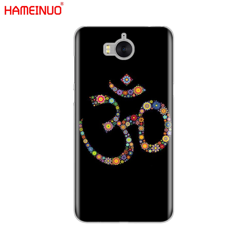HAMEINUO Aum Om Yoga cell phone Cover Case for huawei honor 3C 4X 4C 5C 5X 6 7 Y3 Y6 Y5 2 II Y560 2017 | Мобильные телефоны и
