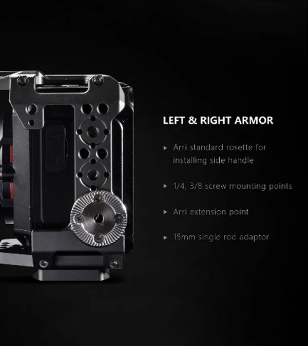 Tilta клетка для камеры Z-cam E2 клетка с боковой ручкой R/S функция Z Cam E2 клетка для камеры vs SmallRig Portkeys LH5 HDR монитор