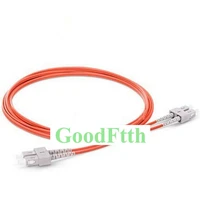 fiber optic patch cord sc sc multimode 62 5125 om1 duplex goodftth 20 100m