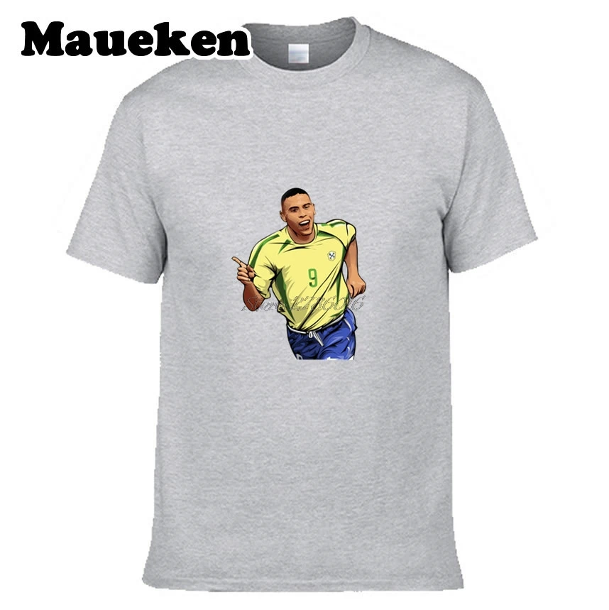 Для мужчин Роналдо Луис Назарио де Лима #9 Бразилия Легенда Футболка Одежда с