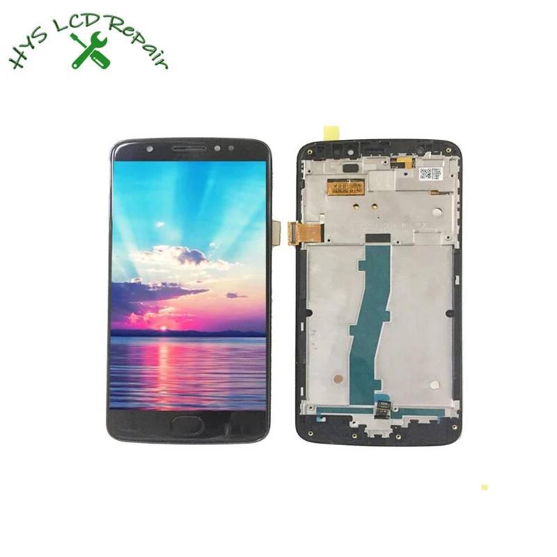 Для Motorola Moto E4 XT1763 XT1762 XT1772 ЖК экран и дигитайзер полная сборка с рамкой|Экраны для