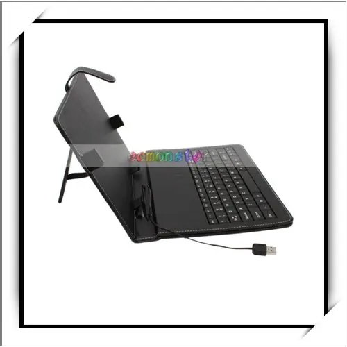 Free Shipping 10 Inch Tablet PC Leather Case Protecting Jacket Stylus Keyboard Good and High Quality E02767 | Компьютеры и офис