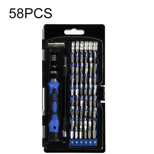 58pcs Prostormer инструмент для ремонта мобильных телефонов Набор для iPhone iPad Tablet PC набор ручных инструментов Набор отверток D3065 - Цвет: 58pcs