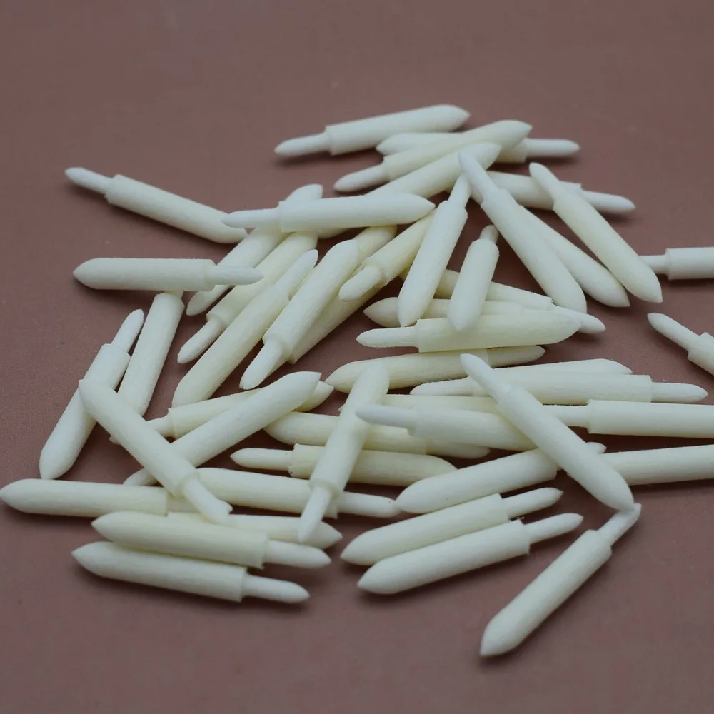 Наконечники для ручки с двойным родиевым покрытием 100 шт. | Украшения и аксессуары