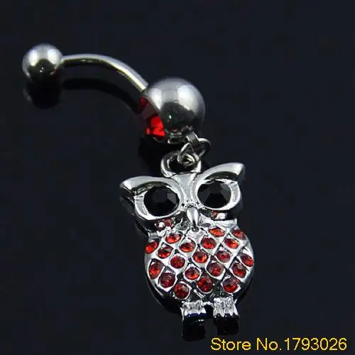 Простые Разработан Сова Пупок Кольцо Классический Ювелирные Изделия Пирсинг