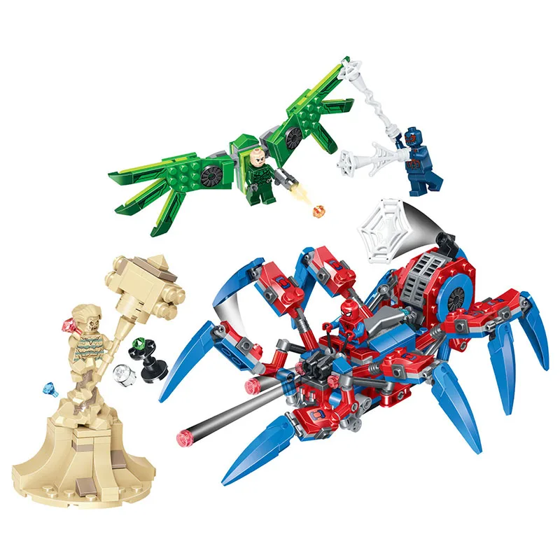 64023 puzzle building blocks Spider-Man. spider good material safe for children smart toys brick | Игрушки и хобби