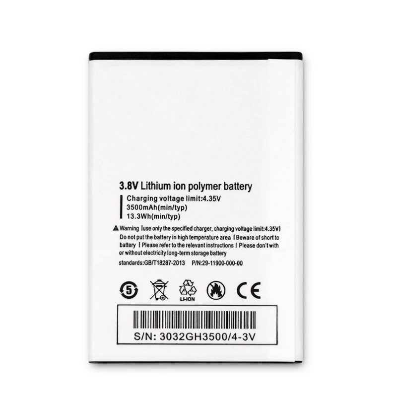 OLRRV 3500mAh Батарея для Ulefone U008 высокое качество запасная батарея мобильного