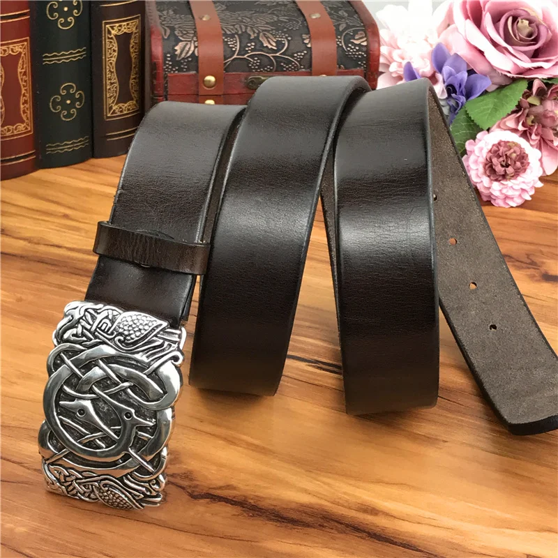 Роскошный мужской ремень с металлической пряжкой из натуральной кожи Ceinture Homme, кожаный ремень для мужчин, джинсовый мужской ремень Riem Wide MBT0589