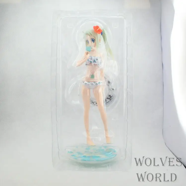 Аниме Anohana фигурка Honma menmenma модель купальника decoraton ПВХ Коллекция Статуэтка Куклы