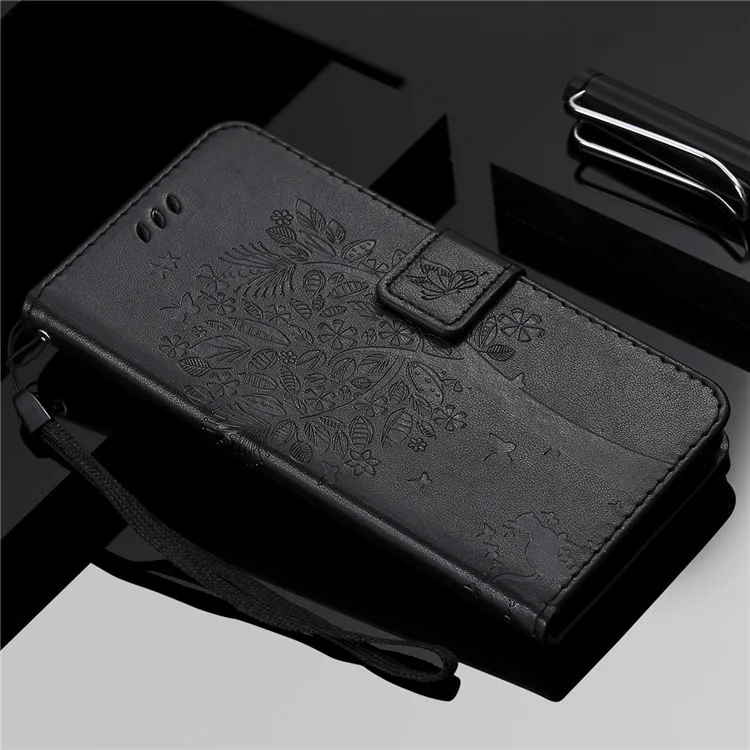 Черный Роскошный флип-чехол в ретро стиле для Xiaomi Redmi Note 3 Note 4 4X из искусственной кожи кошелек с подставкой Чехол для Redmi Note 5 6 7 Pro чехол s Coque - Цвет: Черный