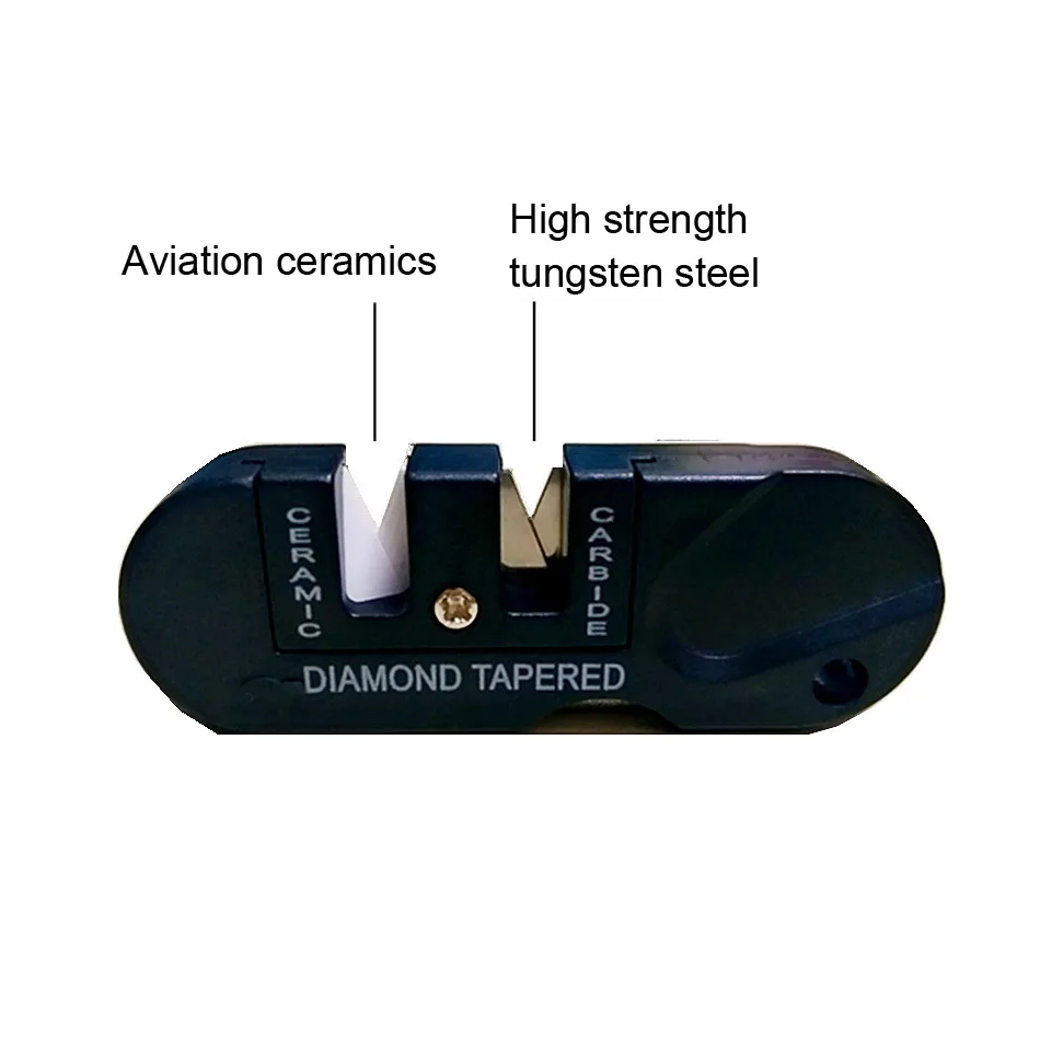Портативный инструмент для заточки EDC Алмазный нож точилка-брелок