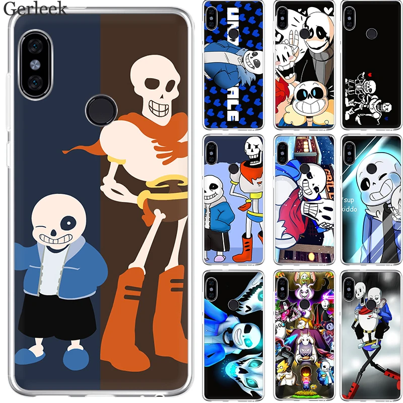 Чехол для телефона Папирус из андертейл Санс Xiaomi Redmi 3S 3 4 Pro Pro4 Prime 4A 4X5 5A Plus 6 6A S2