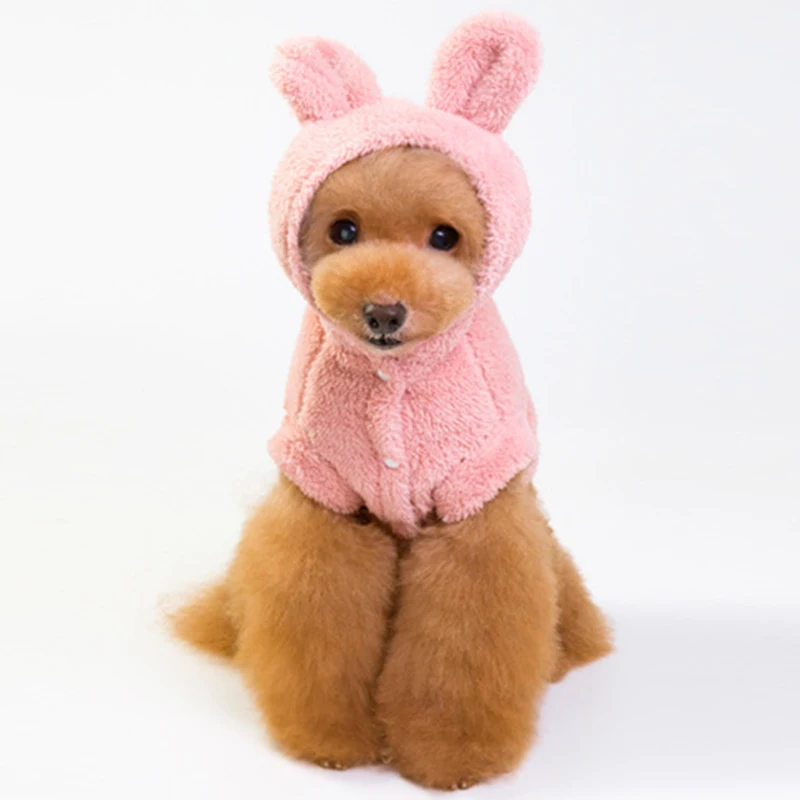 Милые осенние толстовки для собак мягкая теплая одежда 5 размеров флисовый