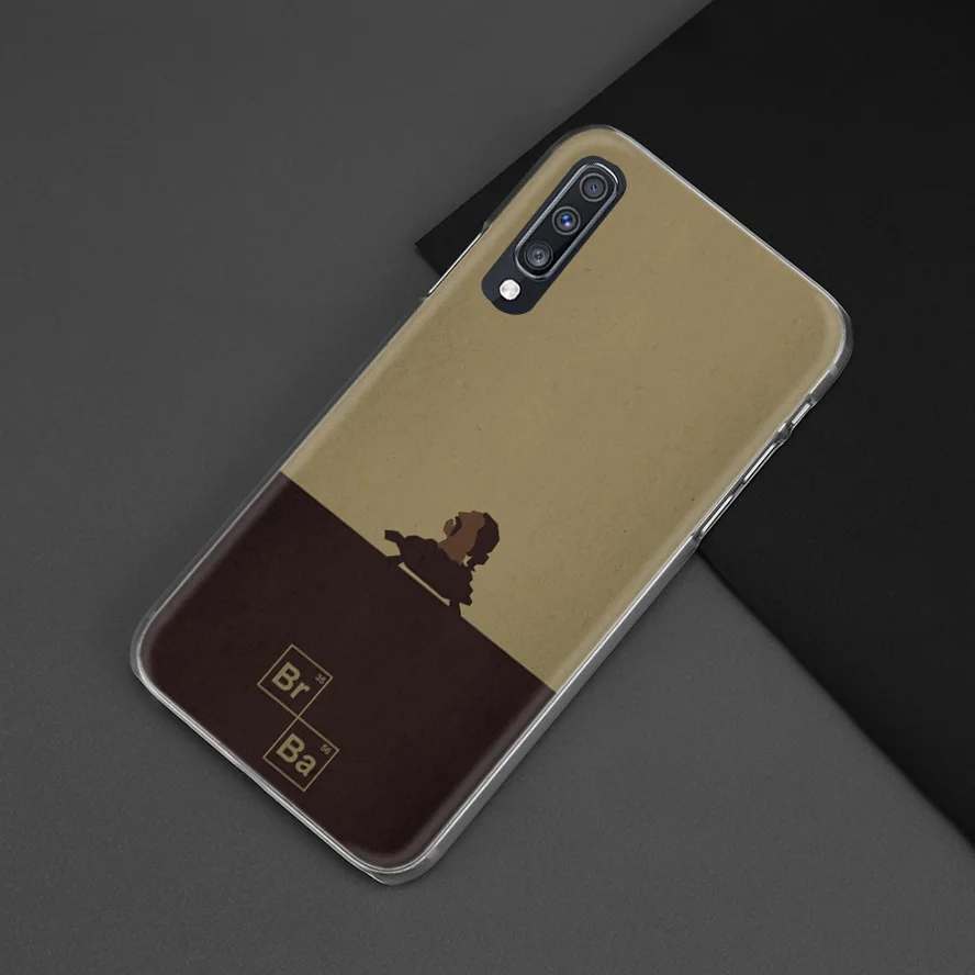 Чехол с принтом «во все тяжкие» чехол для samsung Galaxy A50 A70 A20e A40 A30 A20 A10 A8 A6 плюс A9 A7 жестркий прозрачный пк чехлы для телефона с бумажником и крышка