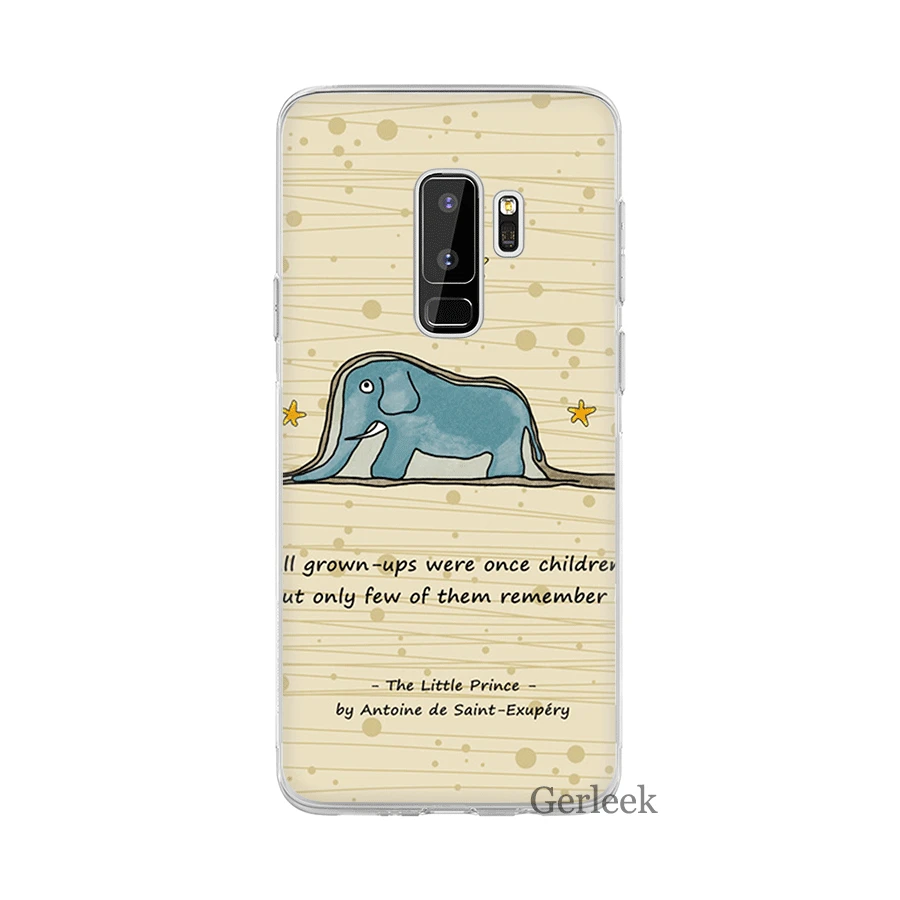 Чехол для телефона Desxz Little Prince Samsung Galaxy S3 S4 S5 S6 S7 Edge S8 S9 S10 S10e Plus Note 8 9 | Мобильные