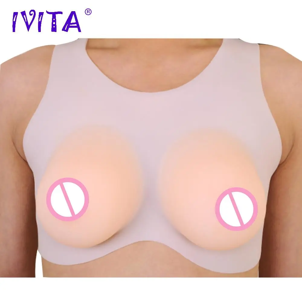Искусственные силиконовые формы груди IVITA 3700 г для трансвеститов |