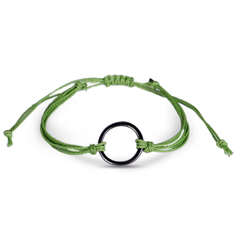 Хиппи бохо пляж серфинга круговые Подвески Браслеты винтажные Многослойные