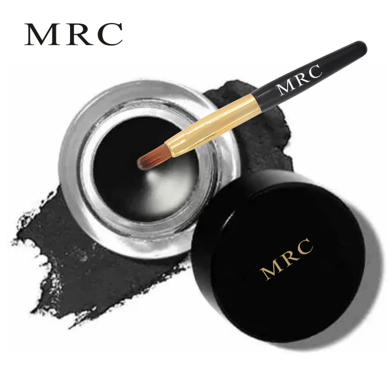 Бренд MRC женский макияж водостойкий черный коричневый гель для подводки глаз с