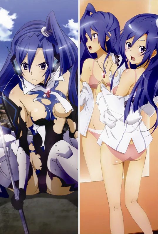 Наволочка для подушки MMF Senki Zessho Shinfogia Symphogear character Tsubasa Kazanari Chris Yukine Mary Cadenzavna Eve|body