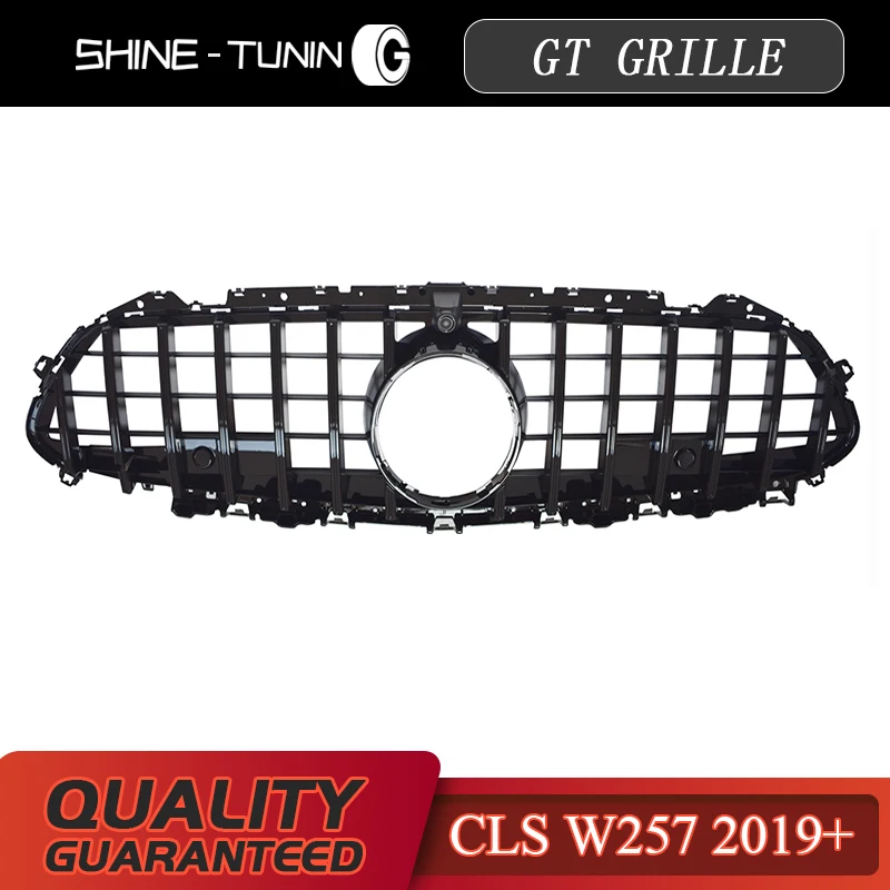 Передняя решетка подходит для CLS class W257 GT GTR CLS300 CLS350 CLS450 CLS500 2019 + без