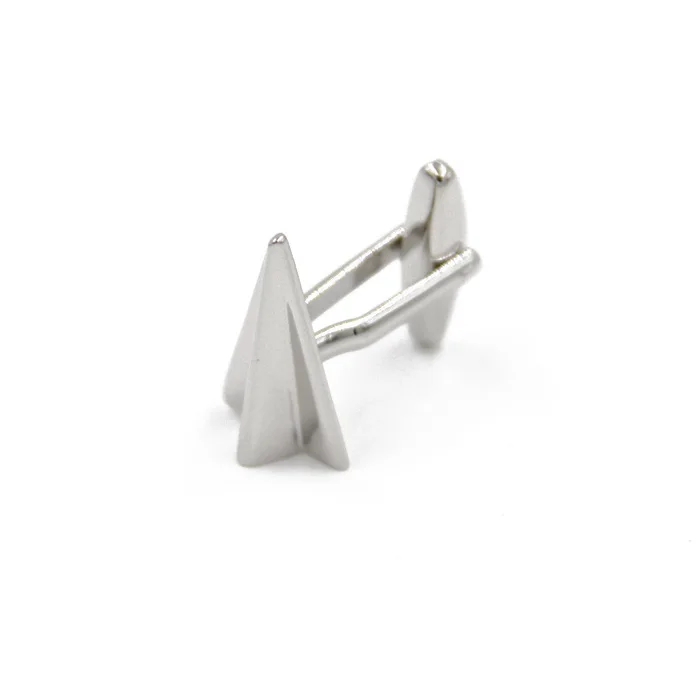 1 пара модных запонок iGame серебристого цвета новинка дизайн латунных бумажных