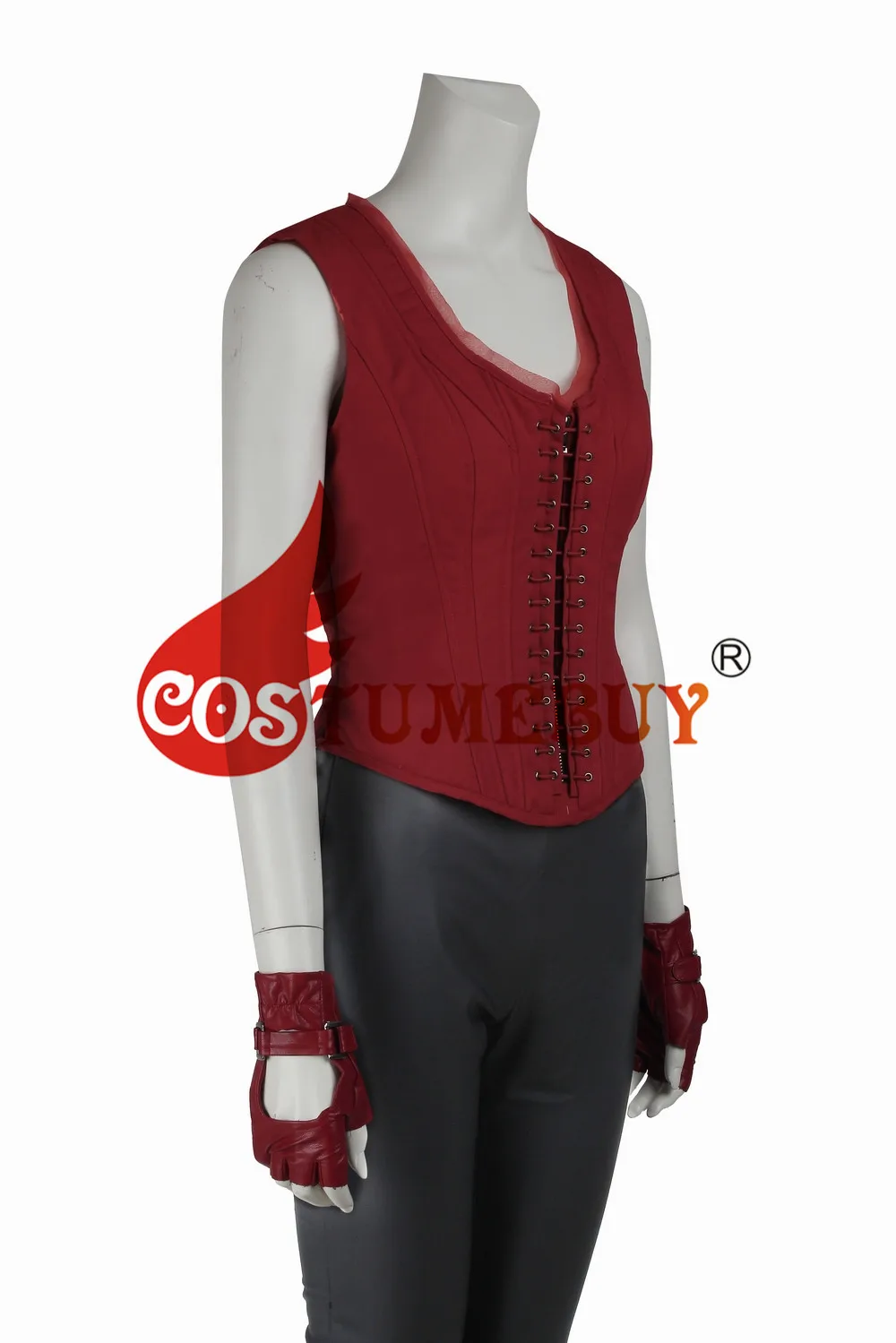 CostumeBuy, костюм Капитана Америки: Civil War, Скарлет, жилет ведьмы, костюм для взрослых, Wanda Maximoff, карнавальный костюм на Хэллоуин, L920