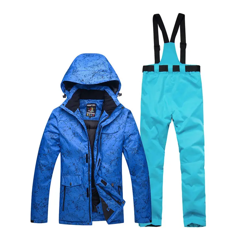 picture Jacket Pant 30 синий женский и мужской зимний костюм уличная Лыжная одежда Комплекты для сноубординга водонепроницаемый ветрозащитный костюм зимние куртки и нагрудник лыжные штаны - Цвет: picture Jacket Pant