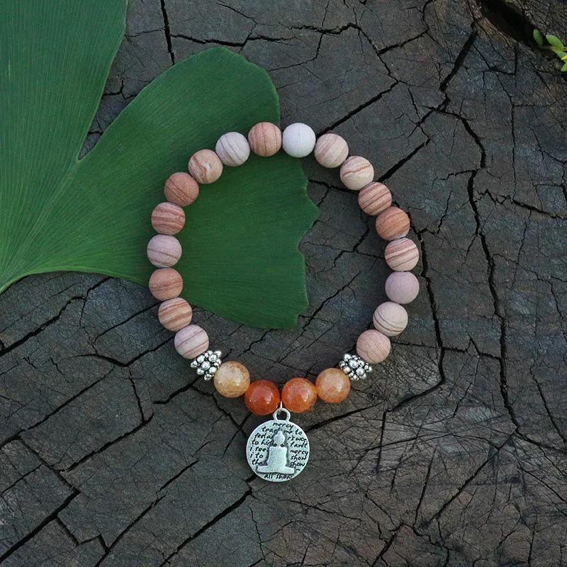 Оникс 8 мм ожерелье JapaMala ювелирные изделия для медитации Namaste Yoga камни чакр мала