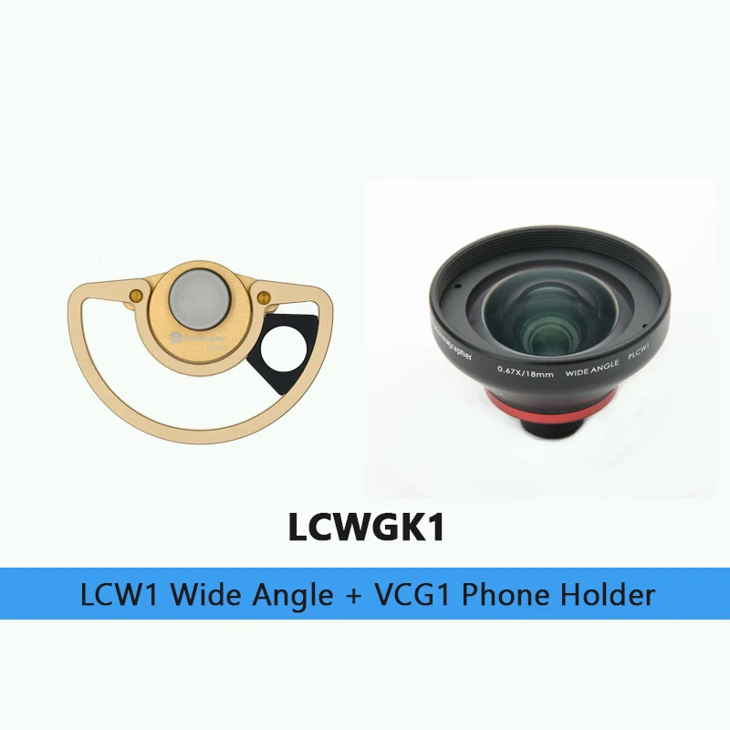 VCG1 LCW1 Benro VC1 держатель для телефона адаптер для смартфона держатель для телефона линза мобильного телефона Легкий кронштейн для iPhone huawei Xiaomi Sumsan - Цвет: VCG1 LCW1