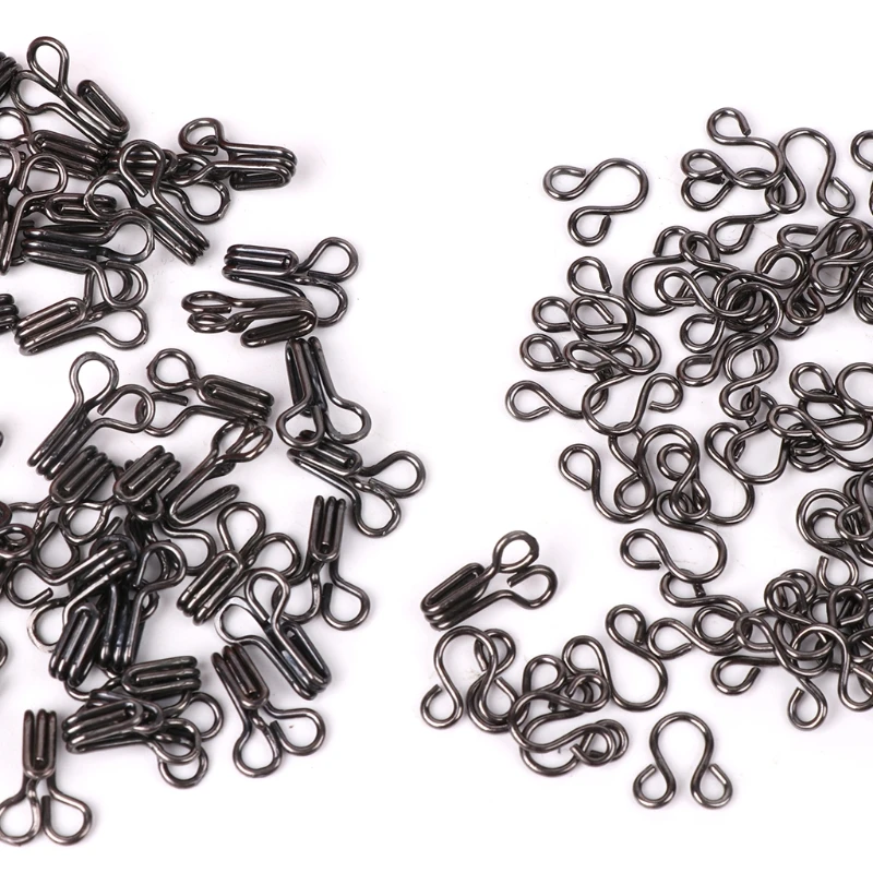 50x застежки крючки для платья из меха юбка воротник бюстгальтер аксессуары DIY|hook