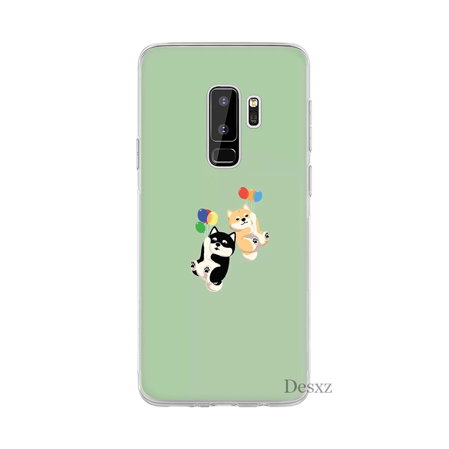 Милый чехол Шиба ину для Samsung M10 M20 M30 M40 S6 S7 Edge S8 S9 S10 Plus S10e Note 8 9 10 милый | Мобильные