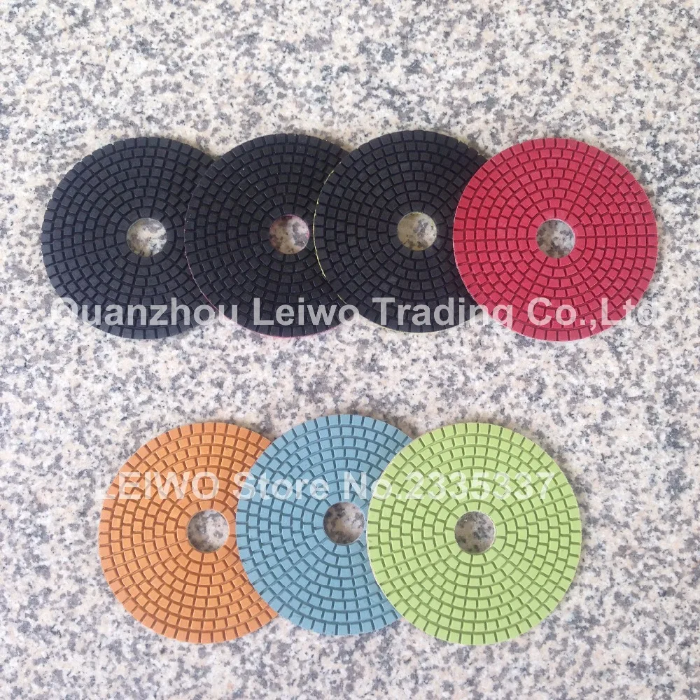 Гранитная полировальная площадка 5 дюймов влажные Алмазные полировальные